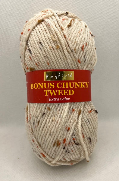 Hayfield Bonus Tweed Chunky Yarn 100g - Oyster 0103