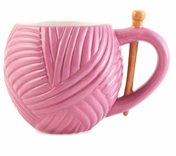 Mug - Yarn Ball Design Pink - N4371.6