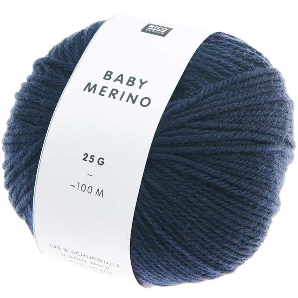 Rico Baby Merino DK Baby Yarn 25g - Navy Blue 006