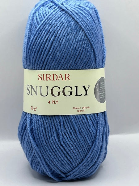 Sirdar Snuggly 4 Ply Baby Yarn 50g - Denim Blue 0326