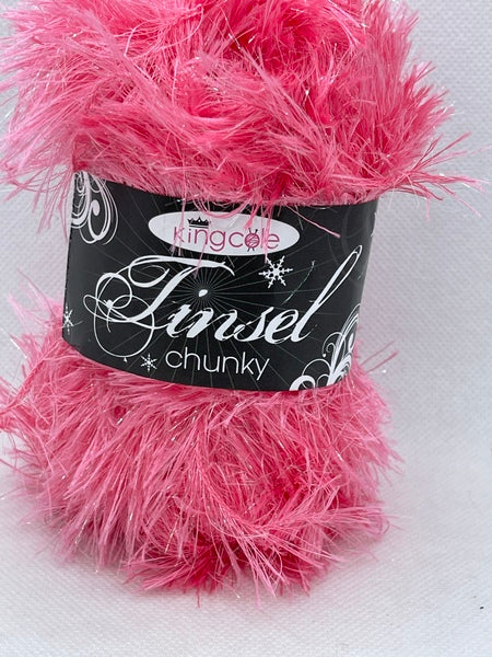 King Cole Tinsel Chunky Yarn 50g - Candy 1996- Discontinued