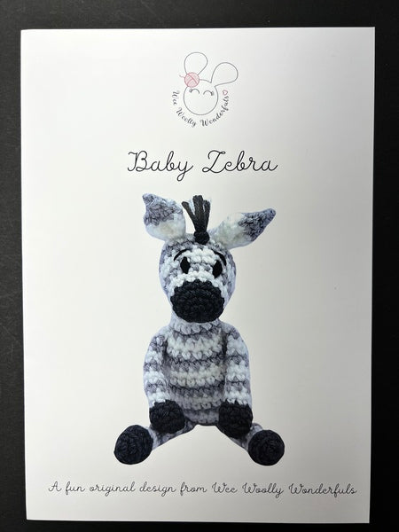 Wee Woolly Wonderfuls - Baby Zebra - 191-519