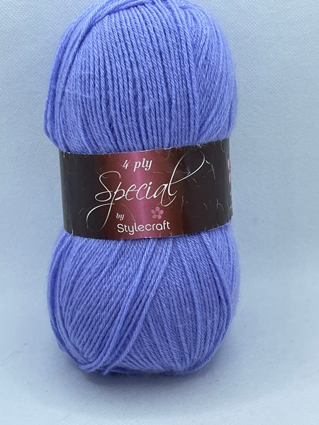 Stylecraft Special 4 Ply Yarn 100g - Lavender 1188