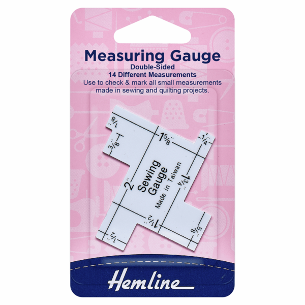 Hemline Measuring Gauge Double-Sided - H260