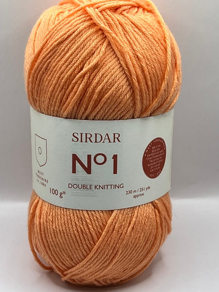 Sirdar No 1 DK Yarn 100g - Coral 0243