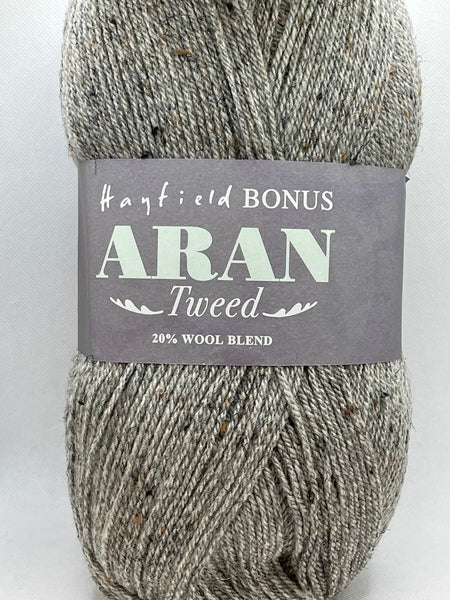 Hayfield Bonus Tweed With Wool Aran Yarn 400g - Herringbone 0752 Bos