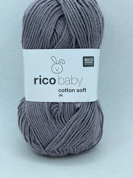 Rico Baby Cotton Soft DK Baby Yarn 50g - Mauve 048