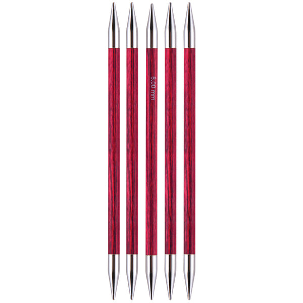 KnitPro Royale Double Pointed Knitting Needles 6.00mm 15cm 29013