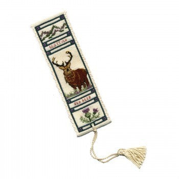 Textile Heritage Stag Bookmark Cross Stitch Kit - BKSA