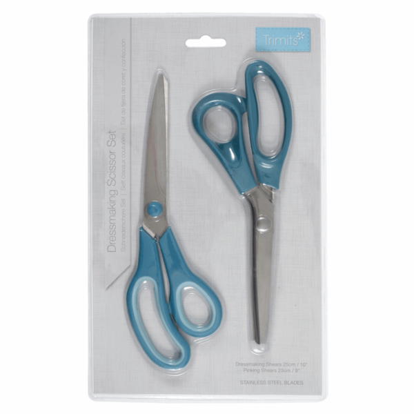 Dressmaking Scissor Set - Dressmaking Shears and Pinking Shears - J4716