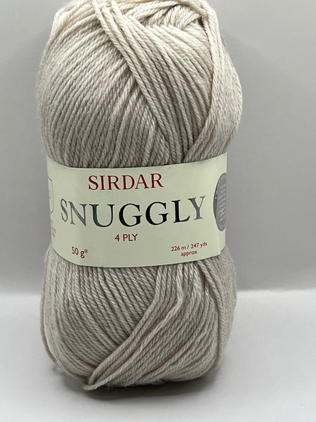 Sirdar Snuggly 4 Ply Baby Yarn 50g - Biscuit 0522