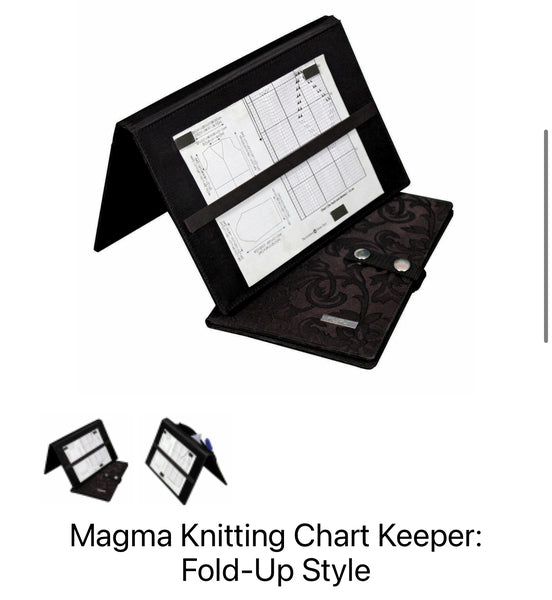 KnitPro Knitting Chart Keeper Magma Fold Up Style Small - KP10731