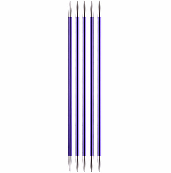 KnitPro Zing Double Pointed Knitting Needles 3.75mm 15cm 47008