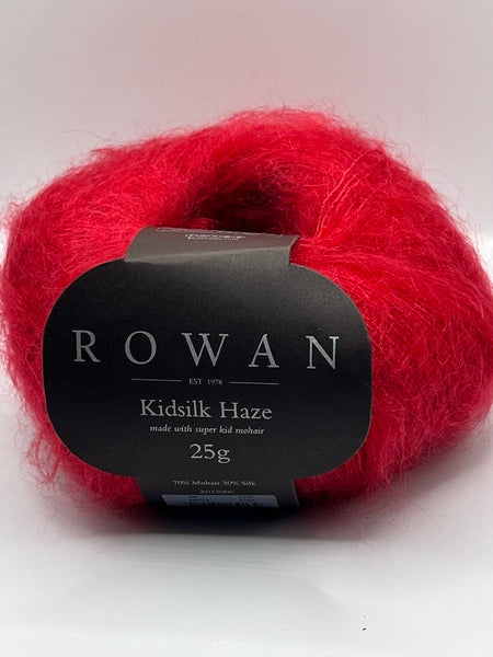 Rowan Kidsilk Haze Lace Weight Yarn 25g - Scarlett 715