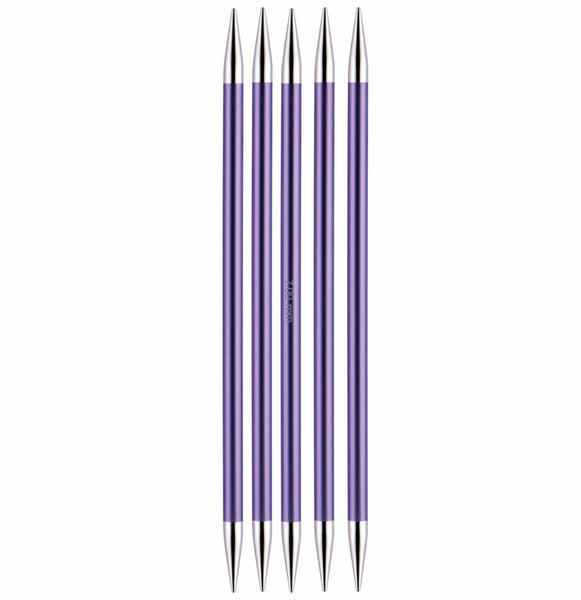 KnitPro Zing Double Pointed Knitting Needles 7.00mm 15cm 47015