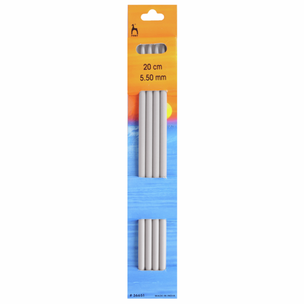 Pony Classic Double Pointed Knitting Needles 5.50mm 20cm 36651