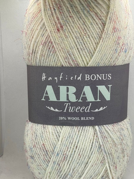 Hayfield Bonus Tweed With Wool Aran Yarn 400g - Honeycomb 0797 Mhd