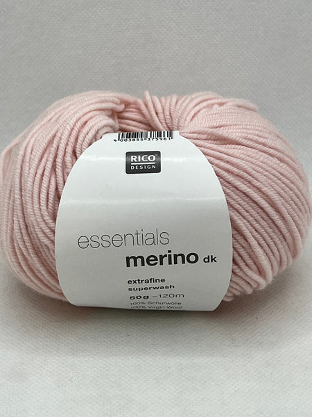 Rico Essentials Merino DK Yarn 50g - Pink 02