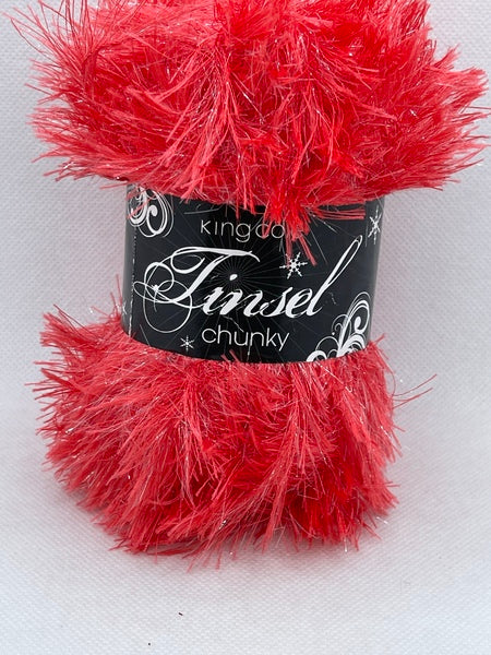 King Cole Tinsel Chunky Yarn 50g - Sorbet 3063