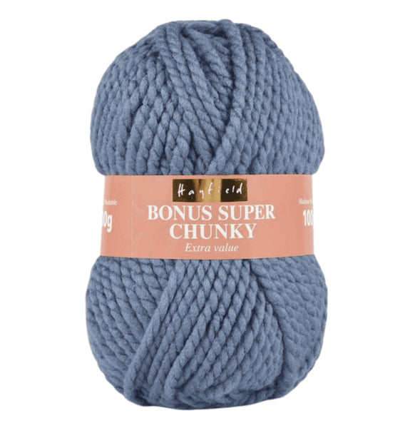 Hayfield Bonus Super Chunky Yarn 100g - Ocean Blue 0609