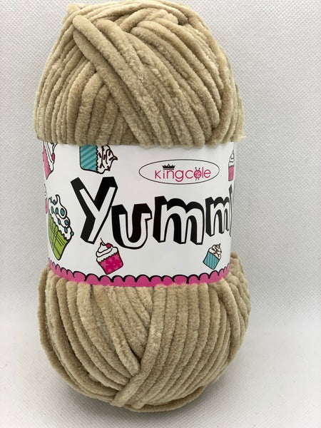 King Cole Yummy Chunky Yarn 100g - Teddy 3404