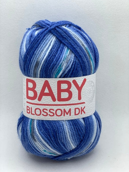 Hayfield Baby Blossom DK Baby Yarn 100g - Baby Bluebell 0362