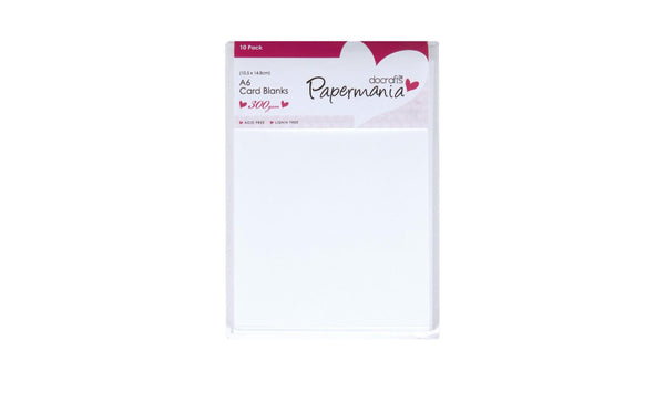 Card Blanks and Envelopes A6 White 10 Pack - PMA150100