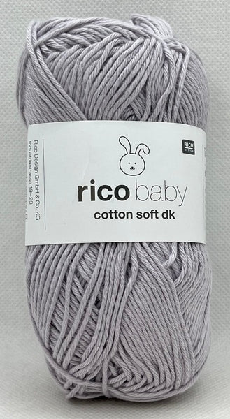Rico Baby Cotton Soft DK Baby Yarn 50g - Lilac 082