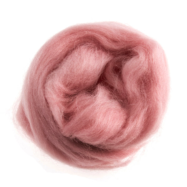 Trimits Natural Wool Roving - Baby Pink FW10.337
