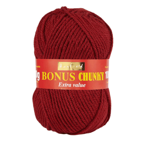 Hayfield Bonus Chunky Yarn 100g - Scarlet 0556