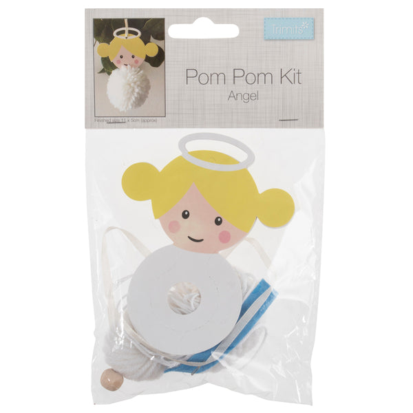Trimits Pom Pom Decoration Kit Angel - GCK048
