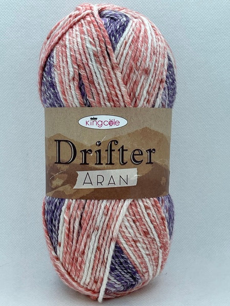 King Cole Drifter Aran Yarn 100g - Andes 4187