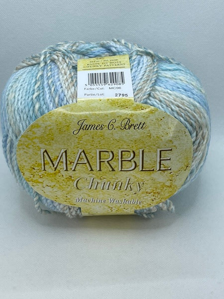 James C. Brett Marble Chunky Yarn 200g - MC96