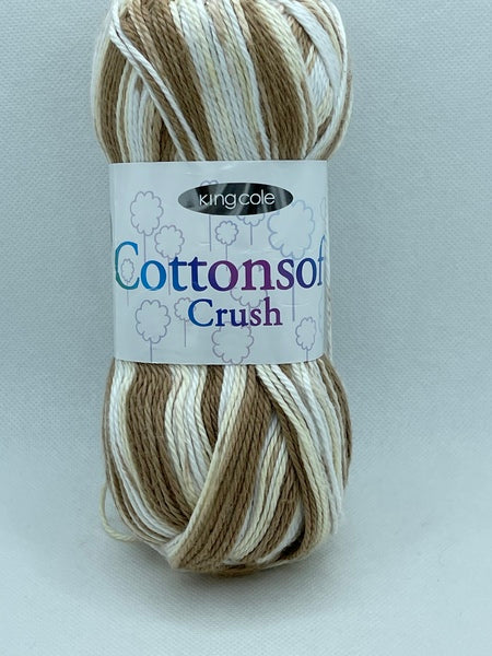 King Cole Cottonsoft Crush DK Yarn 100g - Calico 2433