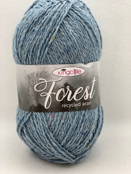 King Cole Forest Recycled Aran Yarn 100g - Balvain Woods 1915