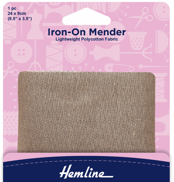 Iron-On Mender Fawn 24 x 9cm - H691.F