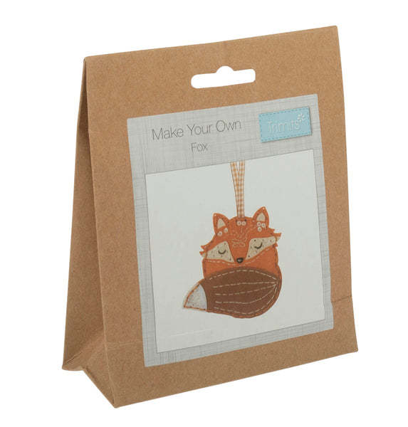 Trimits Felt Decoration Kit Fox - GCK165