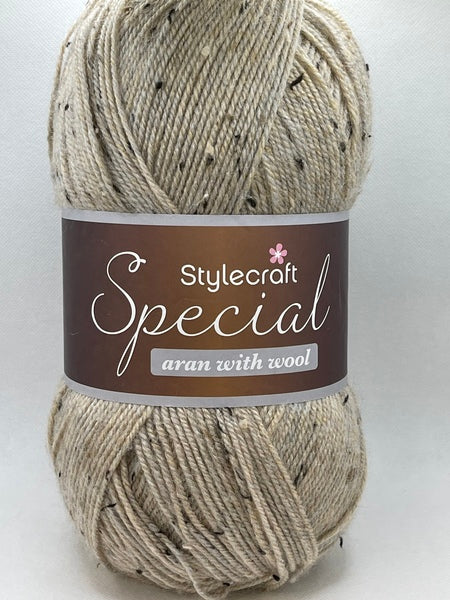 Stylecraft Special Aran with Wool Yarn 400g - Oatmeal 3378 - BoS
