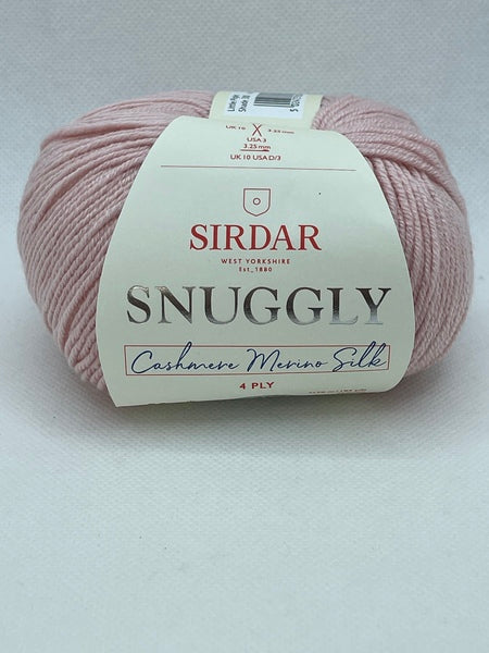 Sirdar Snuggly Cashmere Merino Silk 4 Ply Baby Yarn 50g - Little Piglet 300