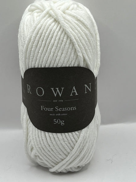 Rowan Four Seasons Aran Yarn 50g - Frost 001