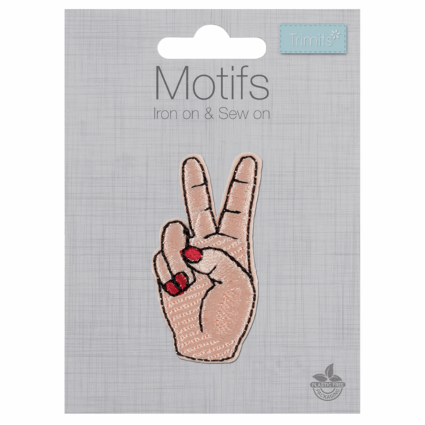 Trimits Motif Hand Peace Sign - CFM2\006A