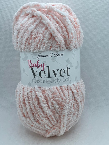 James C. Brett Baby Velvet Chunky Baby Yarn 100g - Peach VT07 (Discontinued)