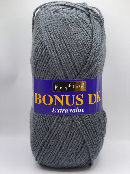 Hayfield Bonus DK Yarn 100g - Slate Grey 0633