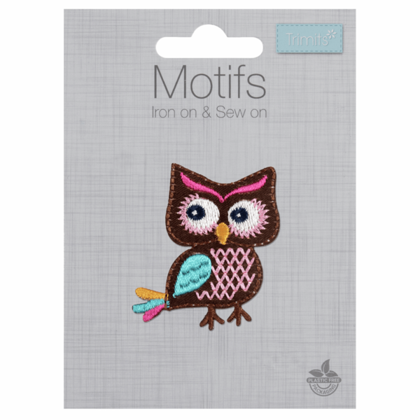 Motif - Colourful Owl - CFM1\021
