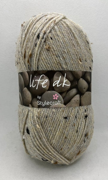 Stylecraft Life DK Yarn 100g - Stone Nepp 2324