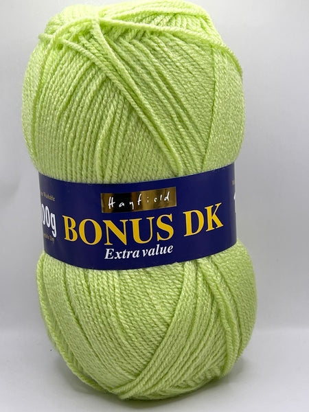 Hayfield Bonus DK Yarn 100g - Lime 0882