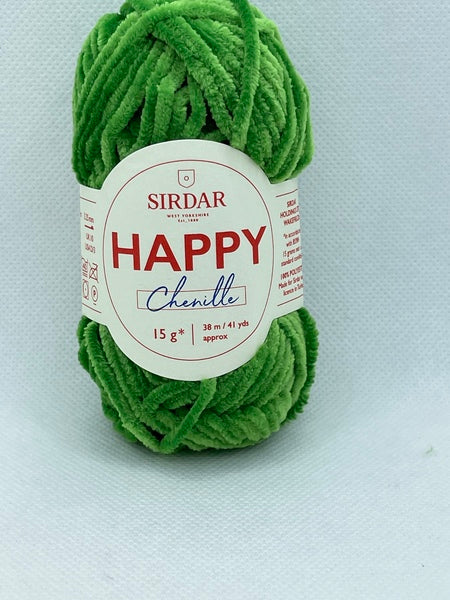 Sirdar Happy Chenille 4 Ply Yarn 15g - Picnic 0027