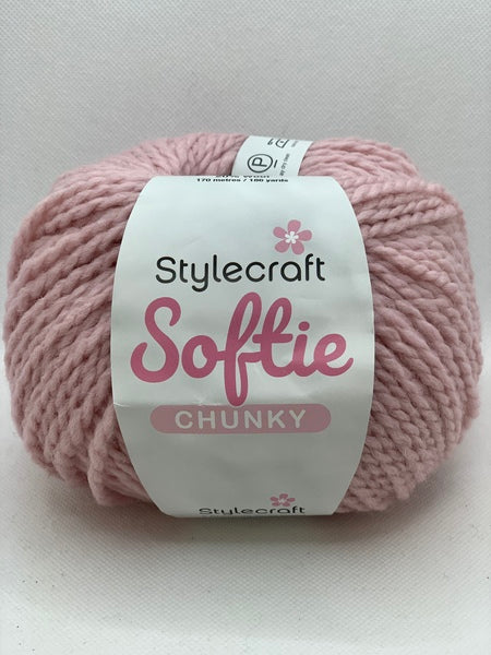 Stylecraft Softie Chunky Yarn 100g - Peony 3986