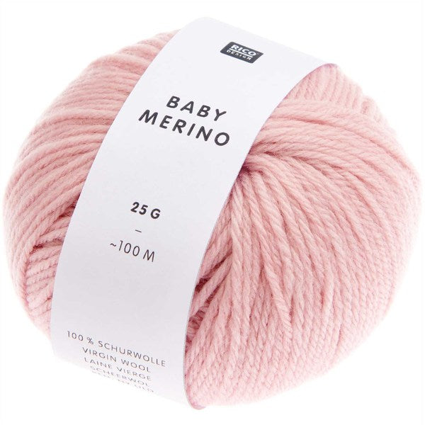 Rico Baby Merino DK Baby Yarn 25g - Pink 007