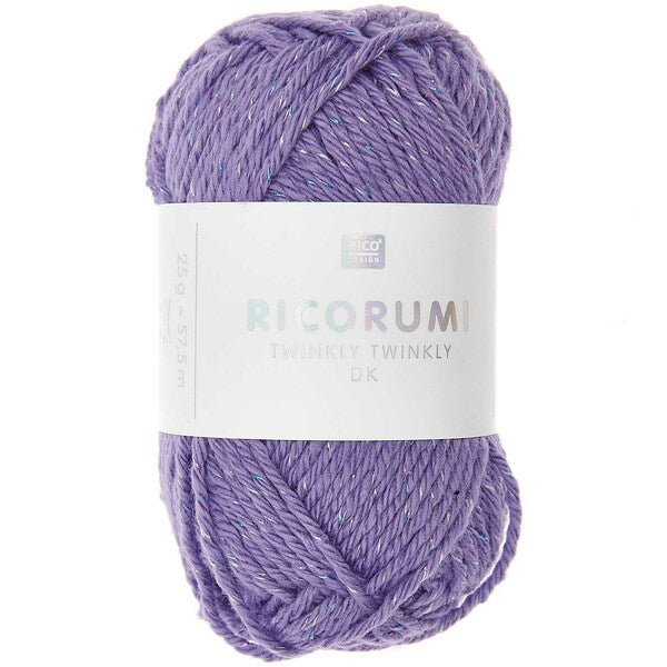 Rico Ricorumi Twinkly Twinkly DK Yarn 25g - Purple 011